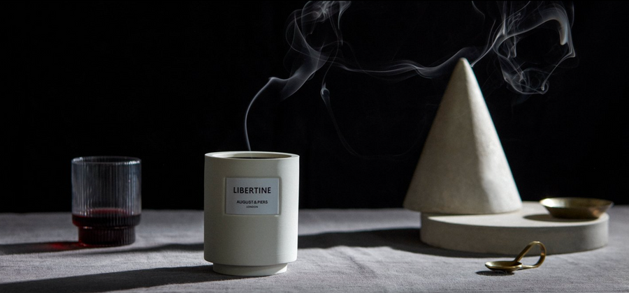 AUGUST&PIERS - Scented Candle, The Debut Collection, Libertine - Elysian Theory