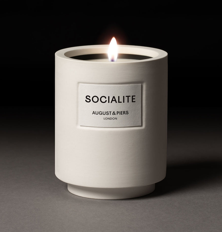 AUGUST&PIERS - Scented Candle, The Debut Collection, Socialite