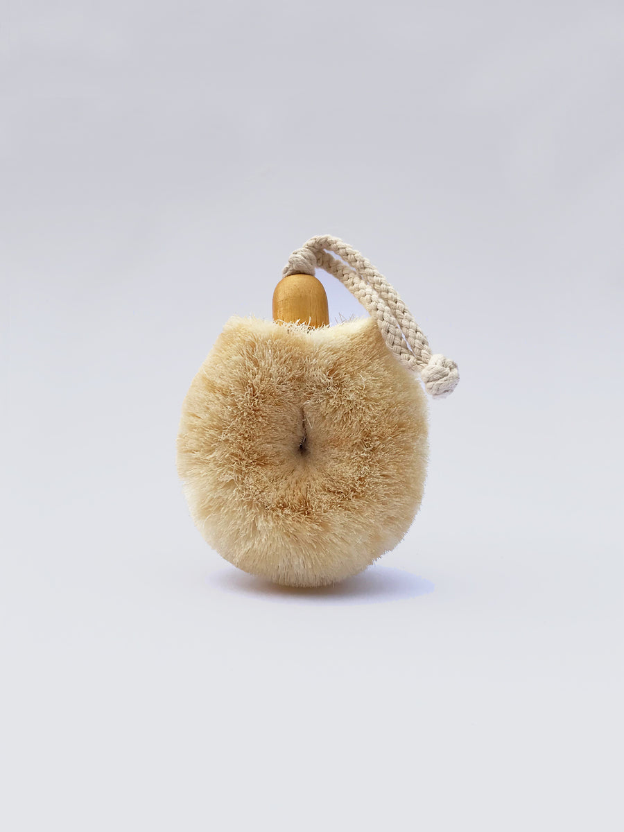 ELYTRUM - Palm Size Body Brush, Sisal Collection - Elysian Theory