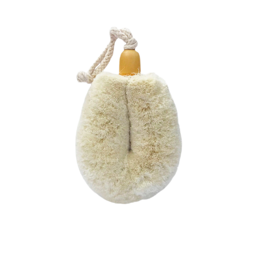ELYTRUM - Oval Soft Dry Body Brush - Jute Collection