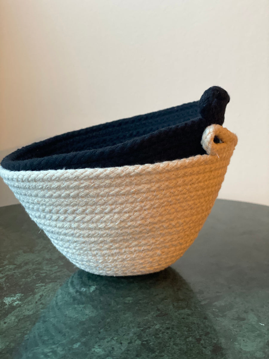 Knotsy Brighton - Noir Cotton Everyday Bowl - Elysian Theory