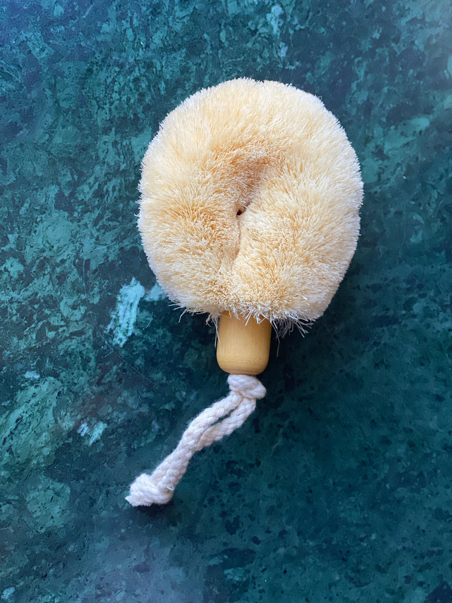 ELYTRUM - Palm Size Body Brush, Sisal Collection - Elysian Theory