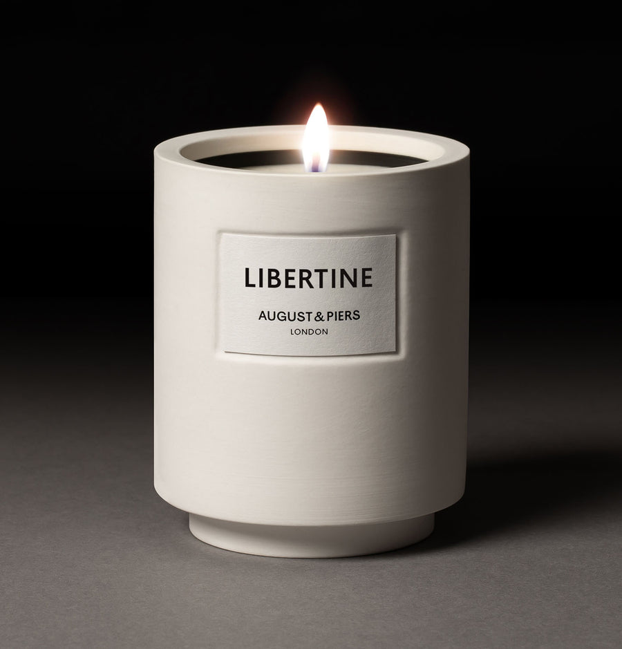 AUGUST&PIERS - Scented Candle, The Debut Collection, Libertine