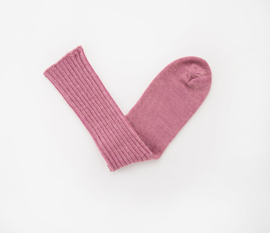Pairs Scotland, Mohair Everyday Socks, Pink