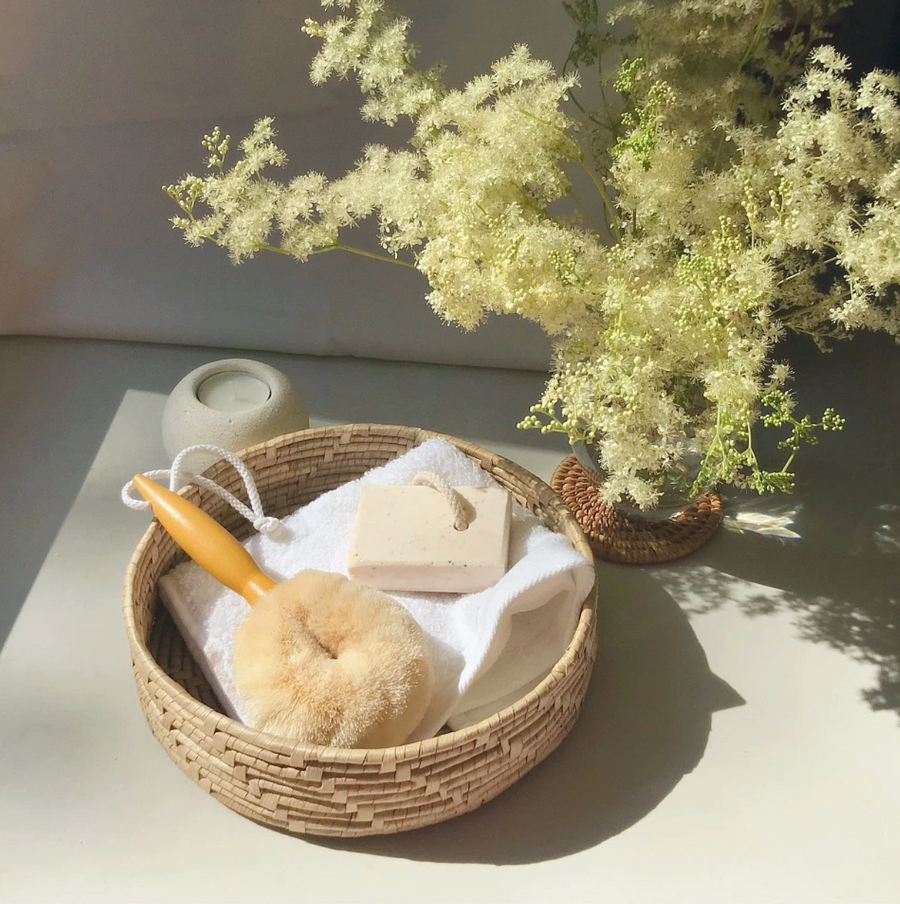 ELYTRUM - Travel Body Brush- Sisal Collection